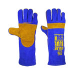 Gants soudeur KEVLAR Bleu Long 680 MM