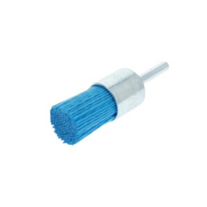 Brosse pinceau nylon abrasif bleu GR 180 diam 25