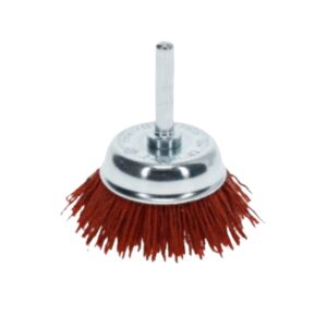 Brosse coupe nylon abrasif rouge GR80 diam 75