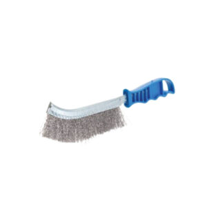 Brosse manche plastic bleu