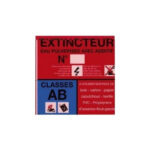 Panneau extincteur EPA 120X120
