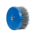 Brosse plateau fils nylon abrasifs D130X70 grain 60