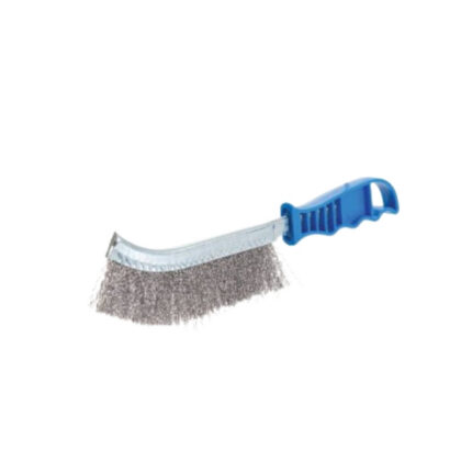 Brosse manche plastic bleu