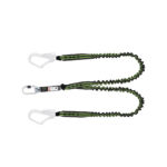 Longe fourche sangle élastique 1,50M avec absorbeur