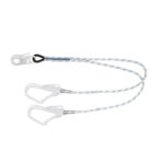 Longe fourche en corde tressée 1,50M