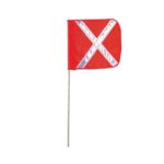 Drapeau de remplacement pour mât de signalisation